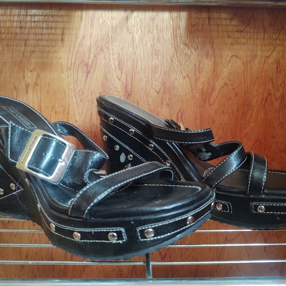 Harley Davidson wedge sandals - Picture 2 of 8